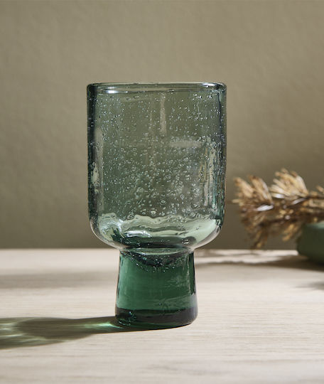 Стъклена Зелена Чаша 250ml