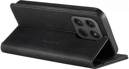 Motorola Edge 70 Fusion 5g Case Dierfeng Leather Wallet Black
