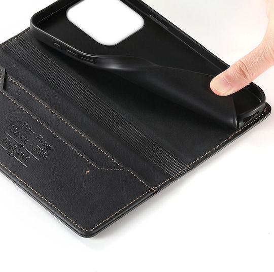 Motorola Edge 70 Fusion 5g Case Dierfeng Leather Wallet Black