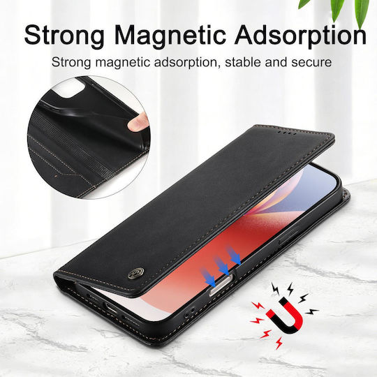 Motorola Edge 70 Fusion 5g Case Dierfeng Leather Wallet Black