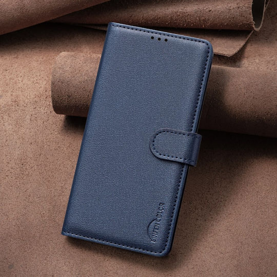 Xiaomi Redmi A7 Pro Binfen Case Color Bf32 Flip Wallet Synthetic Leather Pu Tpu Blue Rfid Wallet Stand