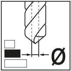 Dormer Drill With Cylindrical Shank