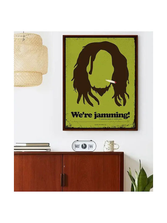 Fine Art Print Poster Bob Marley By Rafael Barletta 30x40cm
