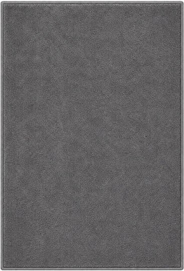 Deluxe Covor Rectangular Din Blană Gri 200x270cm