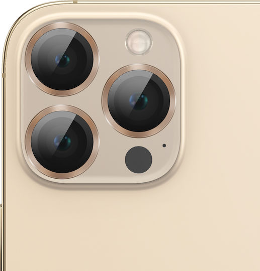 Zanaé Протектор за камера на мобилен телефон iPhone 13 Pro 13 Pro Max Закалено стъкло Златист