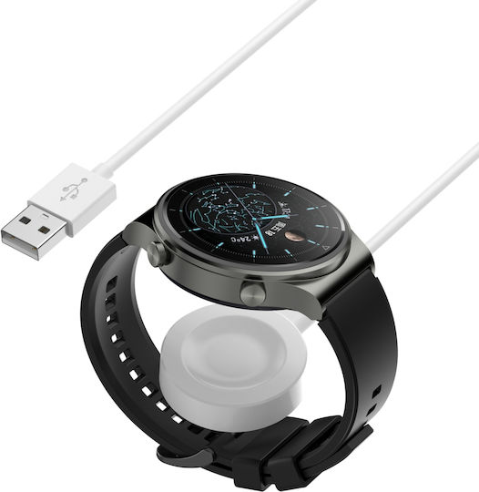 Honor Watch 4 Pro Smartwatch Magnetisches Ladekabel Saugnapf Länge 1m Weiß