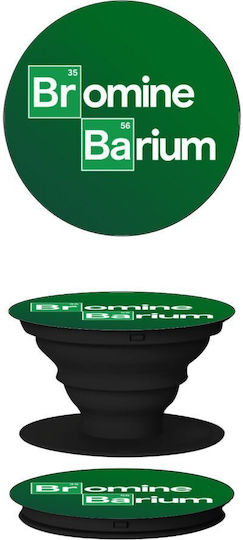 Breaking Bad Parodie Bromid Barium Telefonhalter Stand Schwarz Basis Stütze Handy In Der Hand