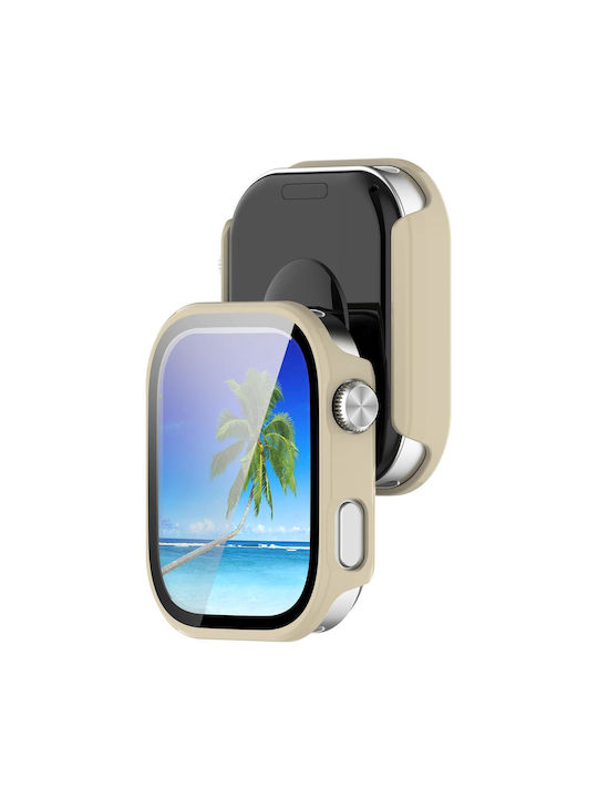 Redmi Watch 6 Folie Călită Husă de Protecție Integrată pentru Ceas Alb Ivoire