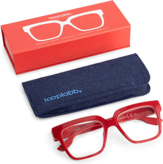 Looplabb Γυαλιά Πρεσβυωπίας +3.00 σε Κόκκινο χρώμα