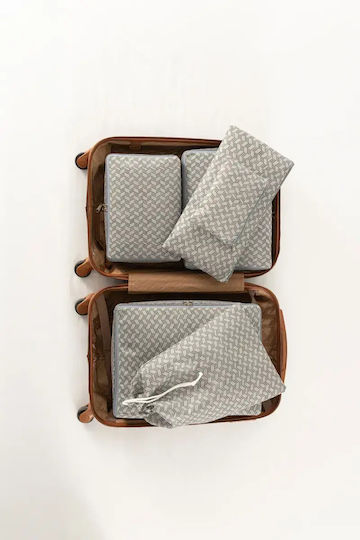 SteweHome Gepäckzubehör Organizer-Koffer Reise 6 Stück Polyester 25x40 cm