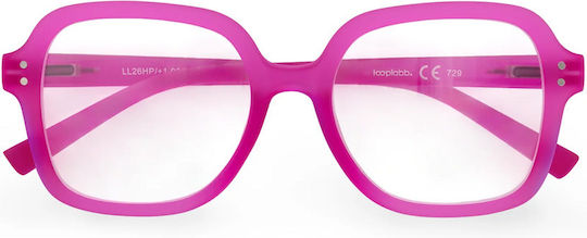 Looplabb Ochelari De Citit Pentru Femei +1.00 În Culoare Roz