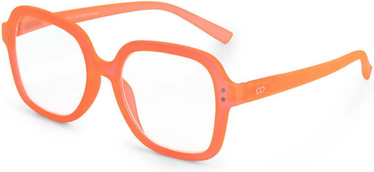 Looplabb Ochelari De Citit Pentru Femei +3.00 În Culoare Portocalie