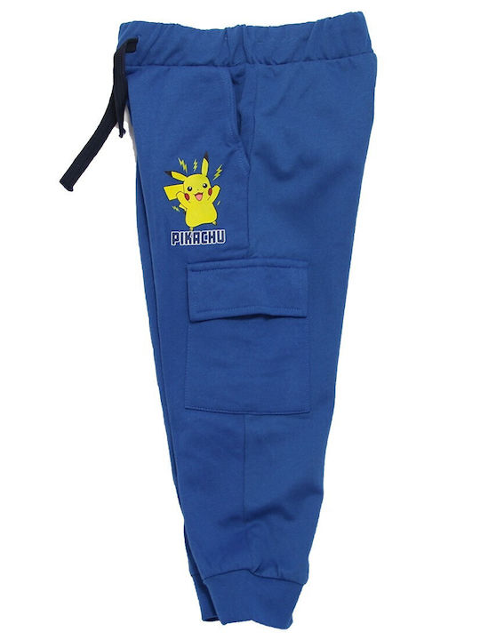 Kids Sweatpants With Jacket With Top Blue