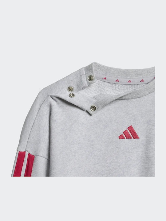 Kinder Trainingsanzüge Mit Bluse Fuchsia/Grau