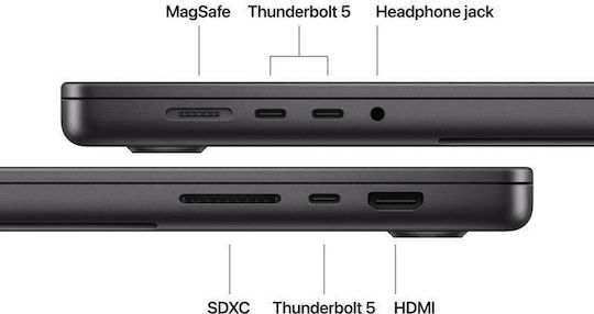 Apple MacBook Pro 16.2" IPS Retina Display 120Hz (M5 Max-18-Core/128GB/2TB SSD/40-Core GPU) Nano Texture Space Black (UK Keyboard)