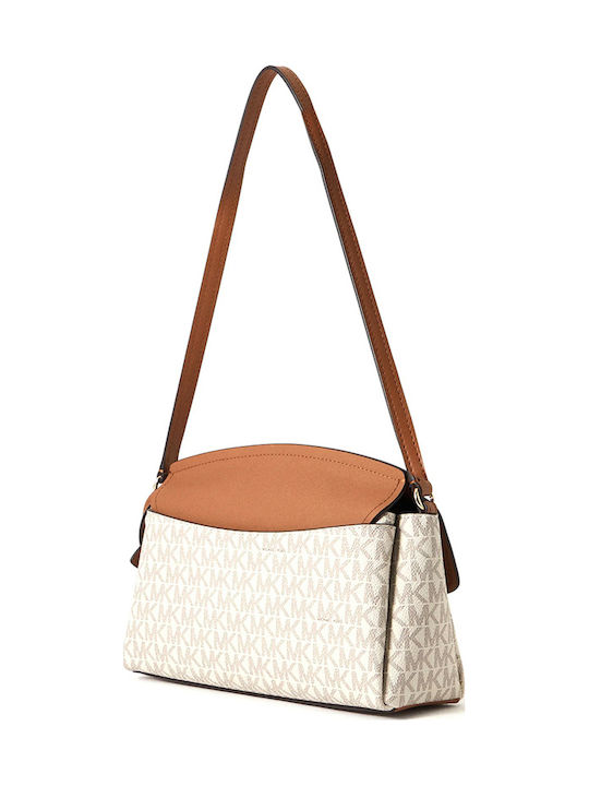 Michael Kors Pouchette Дамска Чанта За Рамо Бяла