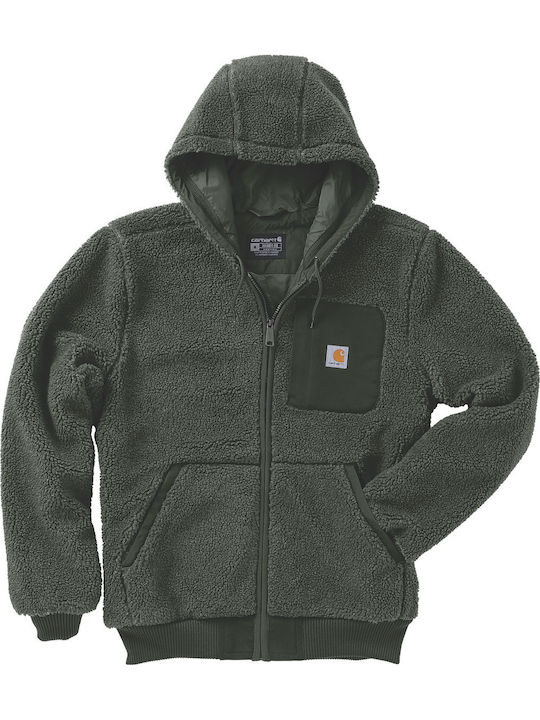 Herren Sweatshirt mit Kapuze Forestry Green