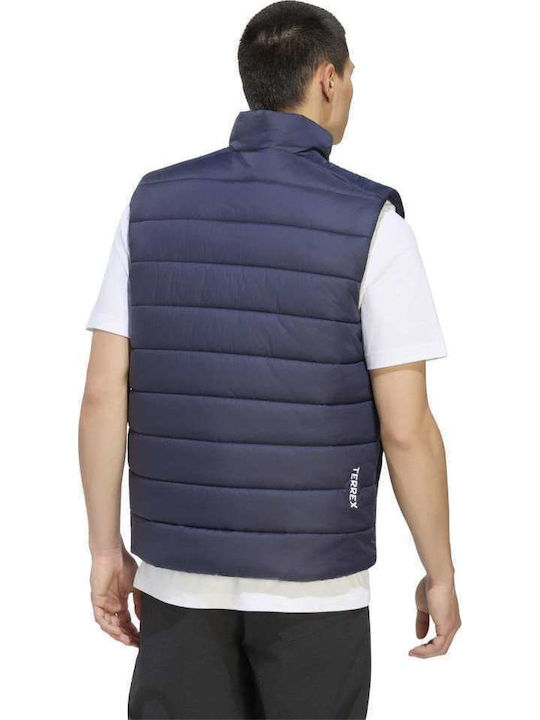 adidas Geacă Fără Mâneci Albastră