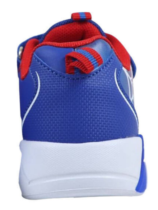 Adidași copii cu închidere Hoop & Loop și cu lumini Portocalii