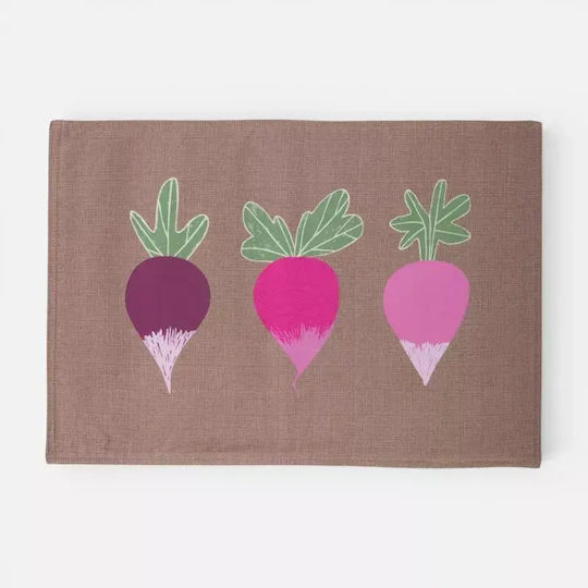 Nef-Nef Homeware Radish Tischsets Stoff Lila 48x33cm