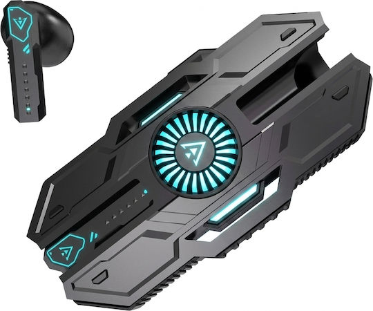 CYXG X37 Ohrstöpsel Bluetooth Kopfhörer mit Ladekoffer Schwarz