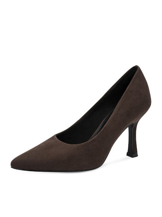 Suede Pumps Braune Schuhe