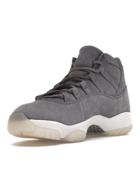 Air  11 Retro Мъжки Сникърси Сив