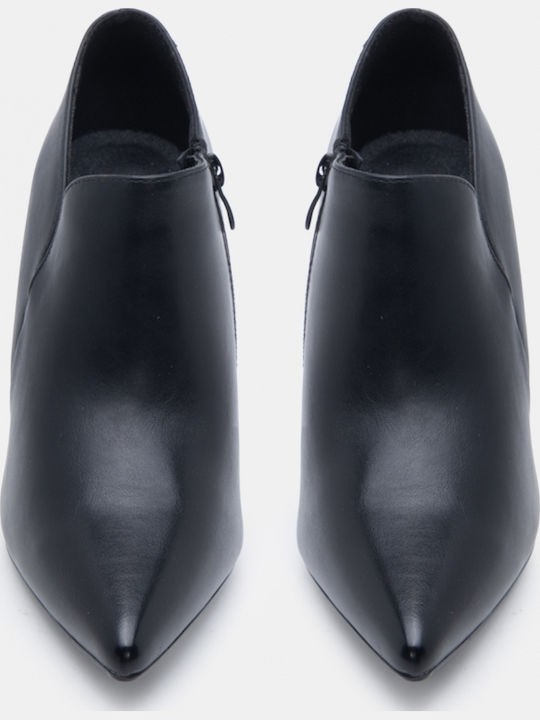 Women's Ankle Boots with High Heel Black