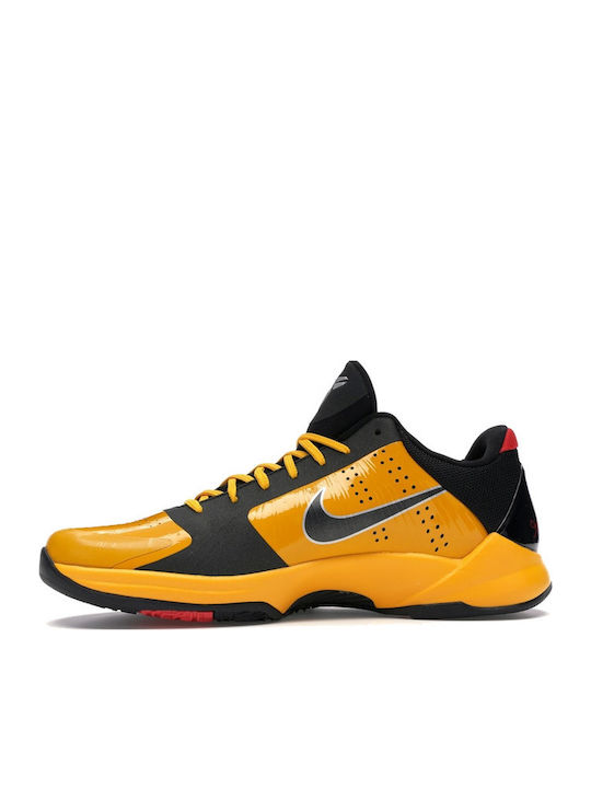 Kobe 5 Bruce Lee "Bruce Lee" Χαμηλά Μπασκετικά Παπούτσια Del Sol / Black / Varsity Red