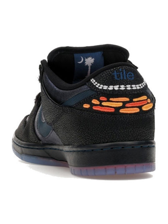 Sb Dunk Low Pro Bluetile Skateboards Дамски Сникърси Черни