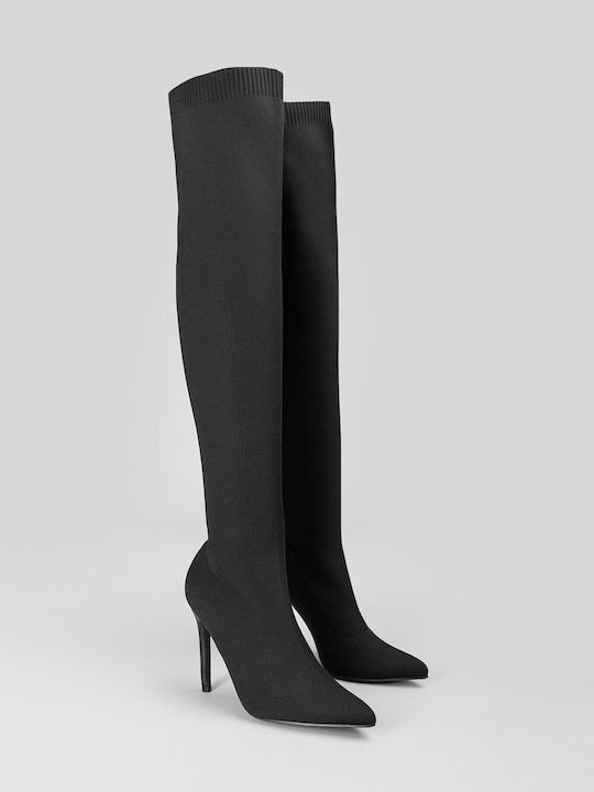 Women's Boots Over the Knee Black