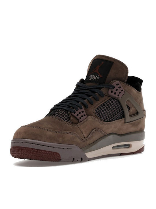 Air  4 Retro Sneakers Dark Mocha