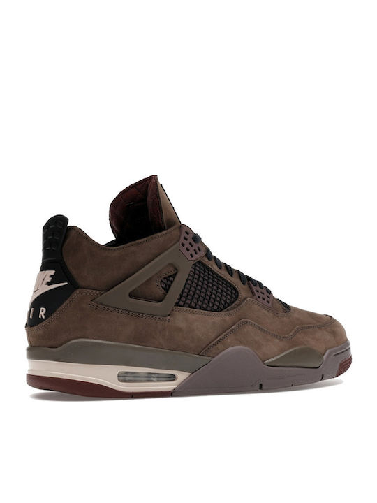 Air  4 Retro Sneakers Dark Mocha