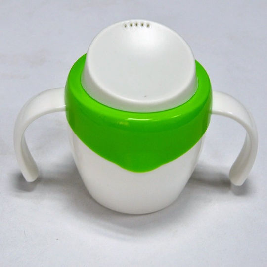 Berz 5 1 Food Bowl Set Green Crab Dinnerware Set 8 Pieces 2 Bowls PP Cup Silicone Spout Silicone Spoon Silicone Fork