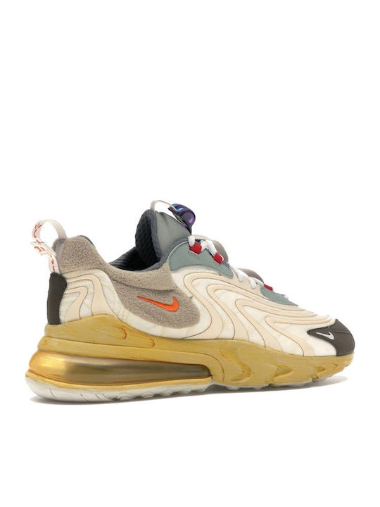 Air Max 270 React Eng Travis Scott Men's Sneakers Cactus Trails