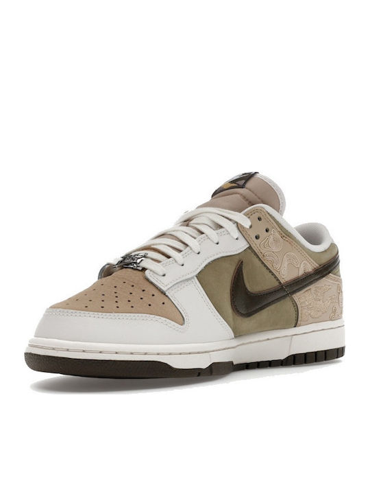 Dunk Low Дамски Сникърси Linen Phantom