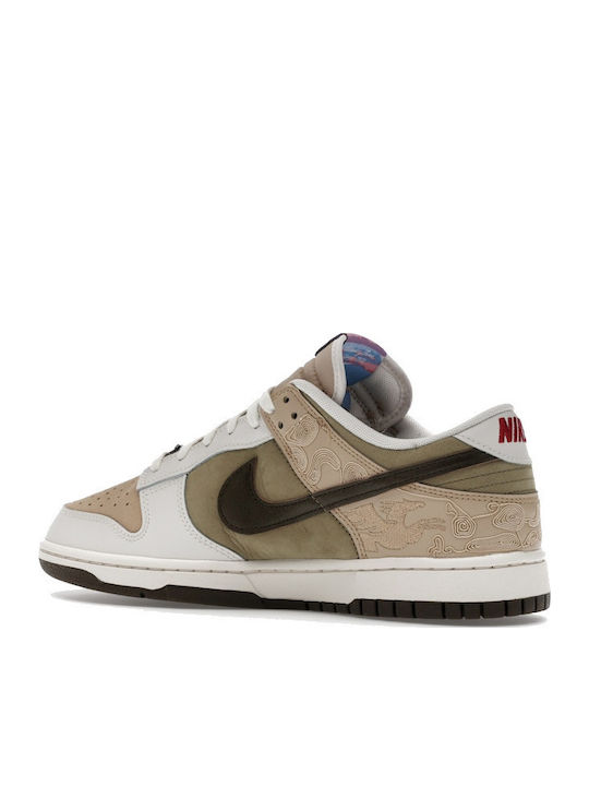 Dunk Low Дамски Сникърси Linen Phantom