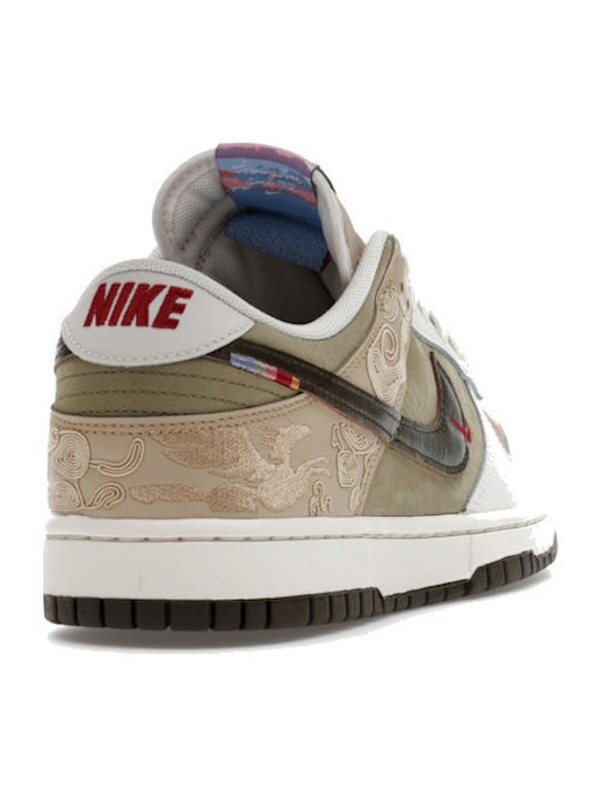 Dunk Low Дамски Сникърси Linen Phantom