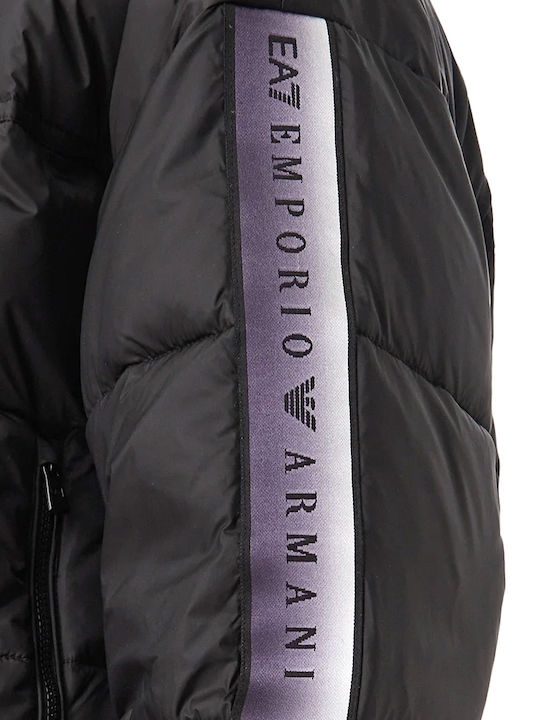 Women's Puffer Jacket for Winter Black