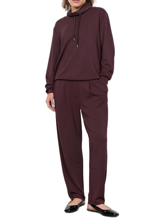 Soya Concept Damen Sweatshirt Braun