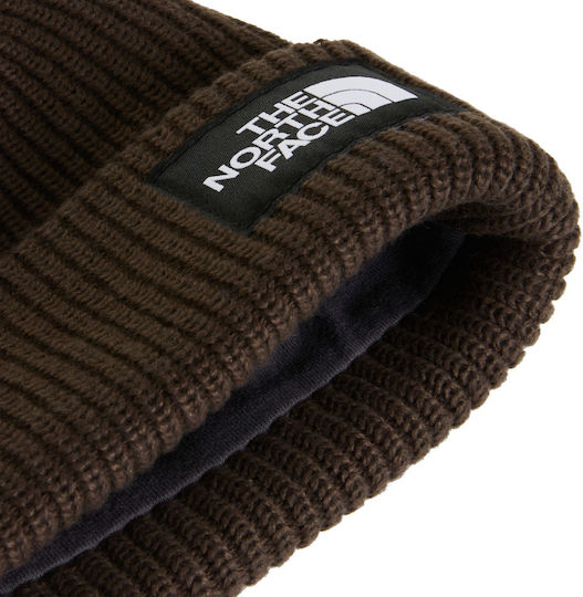 Salty Beanie Unisex Strickmütze in Braun Farbe