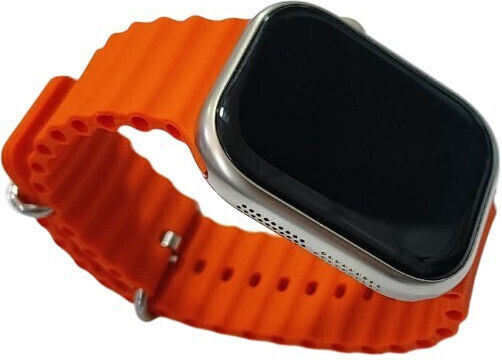 Smartwatch με Παλμογράφο (Πορτοκαλί)