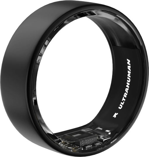 Ultrahuman Air Smart Ring 24.9mm Rezistent la Apă cu Monitor de Puls Gri Mat
