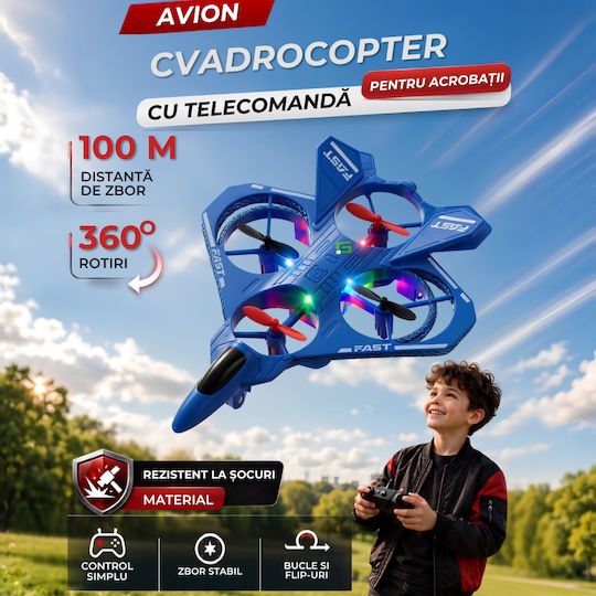 DrKala Dronă pentru copii 2,4 GHz fără cameră