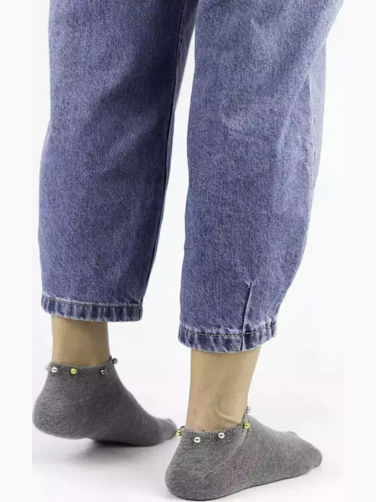 Pamela Women's Grey Socks 1-0825