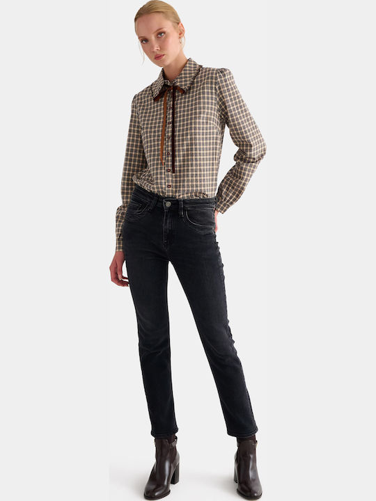 Women's Jean Pants in Regular Fit Black