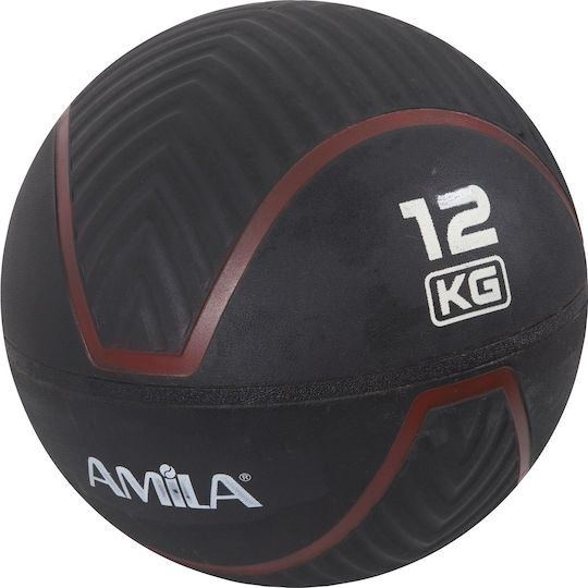 AMILA Μπάλα Wall 12kg σε Κόκκινο Χρώμα