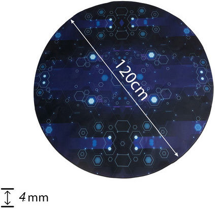 Protecție pentru podea de birou 120x120cm ZY12593QWS56