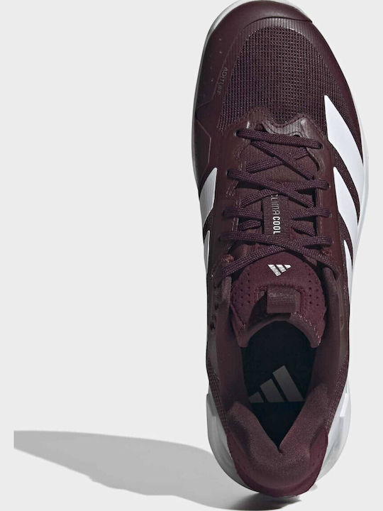 adidas Adizero Ubersonic 5 Pantofi de Tenis Pentru Bărbați Pentru Terenuri de Lut Roșii adidas Adizero Ubersonic 5 Pantofi de Tenis Pentru Bărbați Pentru Terenuri de Lut Roșii