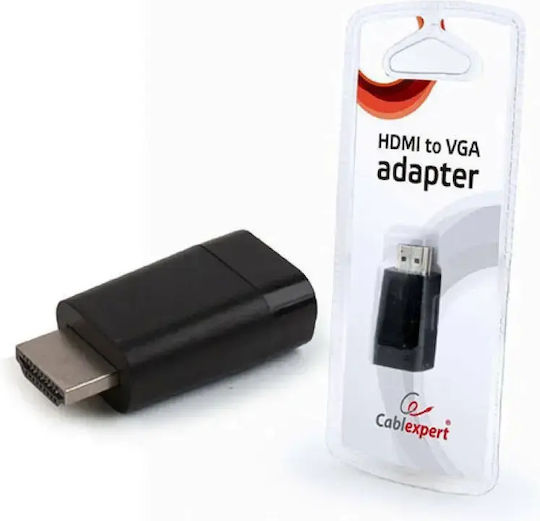 Cablexpert A-HDMI-VGA-001 Конвертор HDMI мъжки към VGA женски